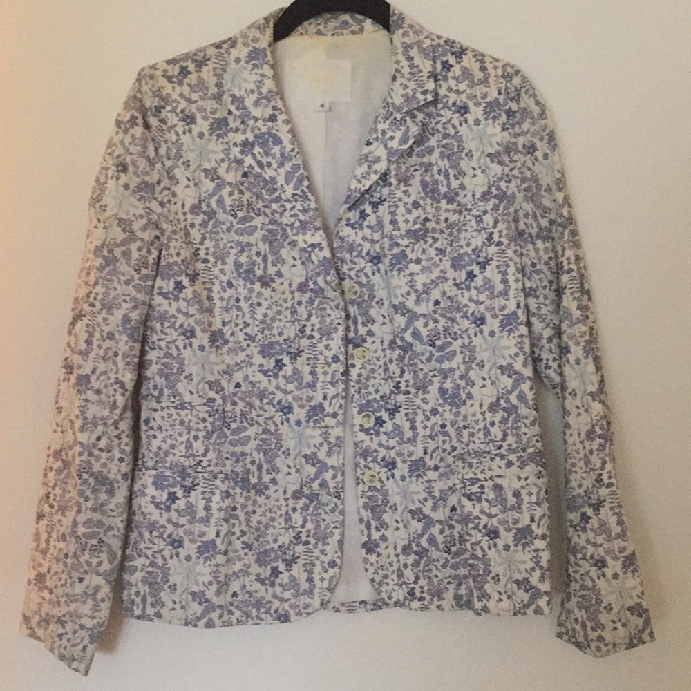 Gorgeous Anna Sui Liberty Print Blazer